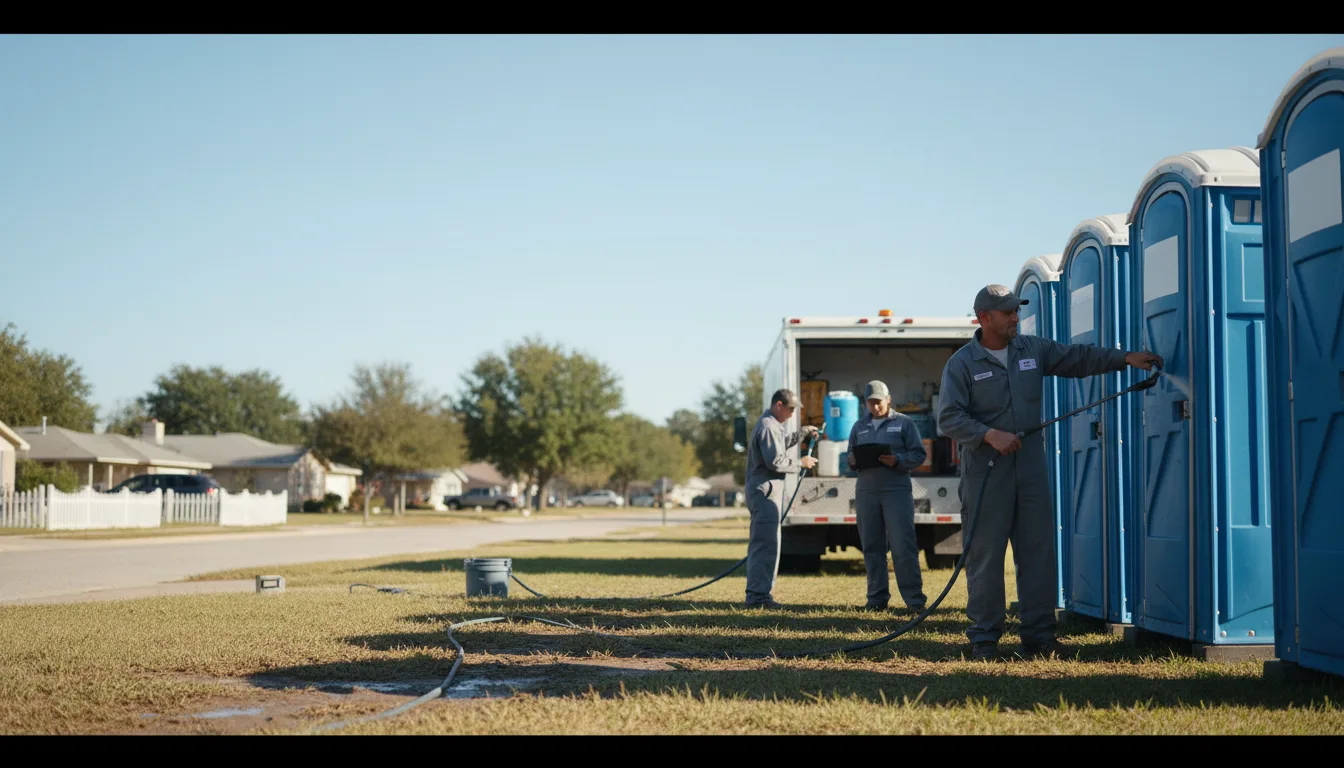 Long-Term Portable Toilet Rental in Round Lake Beach, IL near me